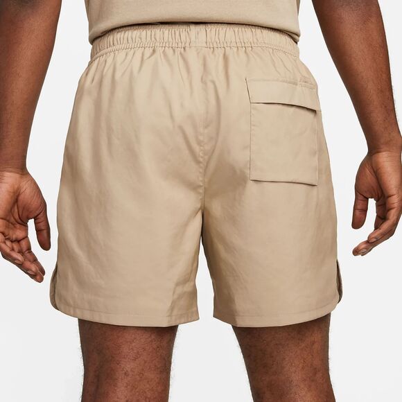 Nike NSW Woven Flow Shorts Men's Size XL Swim Athletic Elastic Pockets Logo Tan - Picture 2 of 13